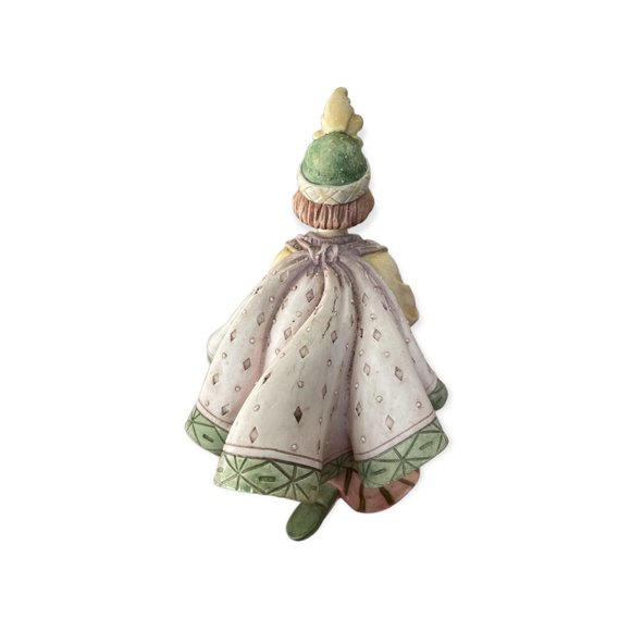 Vintage 1993 Enesco Born Unto Us Kneeling Wise Man Nativity Set Piece Santiago - Picture 3 of 5